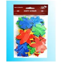 Galeria Hobby Kwiatki brokatowe 60 szt.