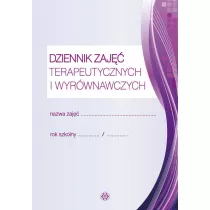 Dziennik zaj terapeutycznych i wyrwnawczych
