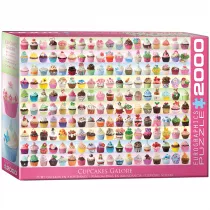 Puzzle 2000 el. Czekoladowe mufinki Eurographics
