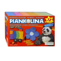 Pianka do modelowania fluorescencyjno-brokatowa 12kolor�w ART&PLAY 10001012 ART AND PLAY