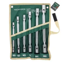 Rockforce / Wmc Rockforce klucz nasadowy przegubowy kpl. 8-22mm 6 szt.