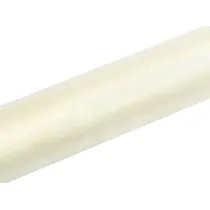 PartyDeco Organza g�adka kremowy 0,16x9m