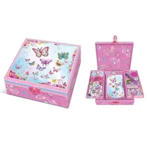 Pecoware Pami�tnik z akcesoriami w pude�ku z p�kami Motylki