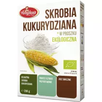 Amylon Skrobia kukurydziana bezglutenowa 200 g Bio