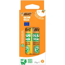 Klej B2 Glue Stick 95% ECOlustions 21g blister 2szt.