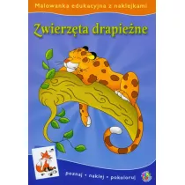 Malowanki edukacyjne - Zwierz�ta drapie�ne