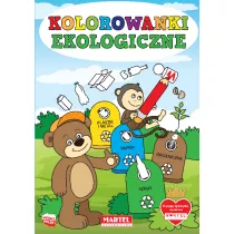 Kolorowanki ekologiczne. Segregacja mieci i odpadw