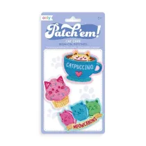 Kolorowe Baloniki Naprasowanki Patch Em - Kocia Kawiarnia