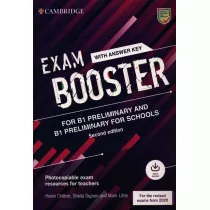 Exam Booster for B1 Preliminary and B1 Preliminary for Schools with Answer Key with Audio for the Revised 2020 Exams