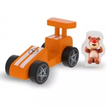 Zabawka drewniana Racing Car Orange Trefl