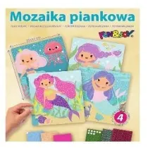 Mozaiki piankowe Syrenki 4 wzory Titanum