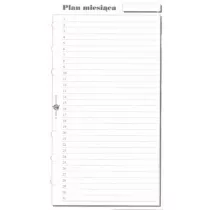 Antra Wkad do organizera Plan miesica