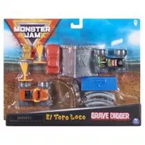 Monster Jam 1:70 Wyczynowy zestaw 6058007 Spin Master