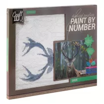 Grafix Malowanie po numerach - Jele� 40x50cm