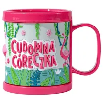 Be-Happy Gifts Kubek dla dziecka 3D Cudowna C�reczka