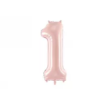 PartyDeco Balon foliowy 1 jasny r�owy 72cm