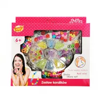 Zestaw koralik�w drewnianych SP83790 AN01 Smily Play