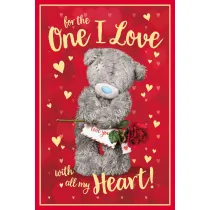 Carte Blanche Karnet holograficzny 3D For the One I love