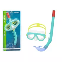 Maska z rurk� do nurkowania niebieska Bestway