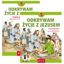 Pakiet Odkrywam ycie z Jezusem 4. Podrcznik z zeszytem wicze dla klasy 4 szkoy podstawowej