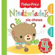 Fisher Price. Puzzle 4 el. Niedwiadek si chowa