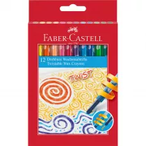 Faber-Castell Kredki woskowe wykrcane 12 szt.