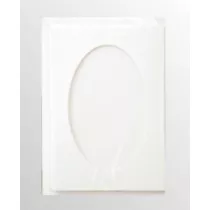 Galeria Hobby Karta passepartout + koperta bia�e 5 szt.