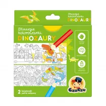 CzuCzu Duuugie kolorowanki Dinozaury 4+