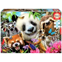 Puzzle 300 el. Czarnoocy przyjaciele Educa