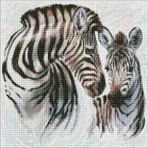 Ideyka Diamentowa mozaika - Pasiaste �ycie 40x40cm