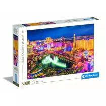 Puzzle 6000 el. High Quality Collection. Las Vegas Clementoni