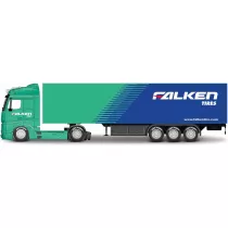 Bburago model street fire haulers trailer firestone racing 1:43