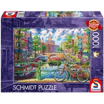 Puzzle PQ 1000 el. Kana� Amsterdamski Schmidt