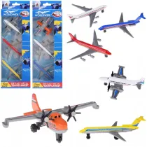 Samolot metalowy 3 szt Trifox