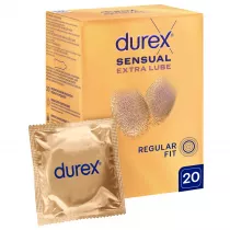 Durex Sensual Extra Lubricated prezerwatywy 20 szt.