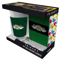 Abysse Zestaw FRIENDS Szklanka + PIN + Notes Central Perk