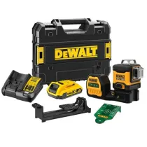 Dewalt Laser p�aszczyznowy 12/18v dce089d1g18 30m 3x360&deg; 1x2,0ah 18v zielony