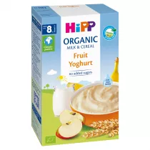 Hipp Kaszka mleczno-zboowa owoce-jogurt dla niemowlt od 8. miesica 250 g Bio