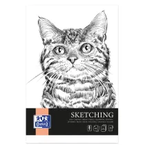 Oxford Blok szkicowy A5 Artistic 90g klejony 50 kartek