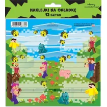 Henry Naklejki na zeszyty - Gra 2 12 szt.