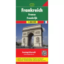 Francja mapa 1:800 000