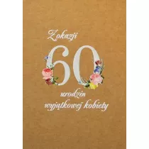 Trend Kartka okolicznociowa eko Urodziny 60 TS52