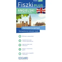 Fiszki plus. Angielski. Czasowniki i czasy. Poziom A2-B2