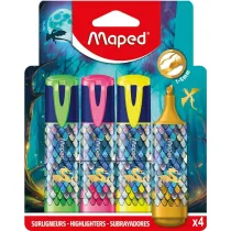 Zakre�lacz Dragon Fluo 4kol MAPED