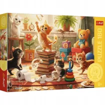 Puzzle 160 Kocie psoty TREFL