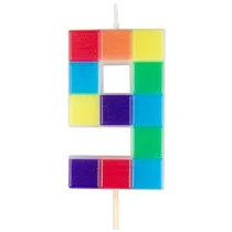 �wieczka urodzinowa 9 klocki