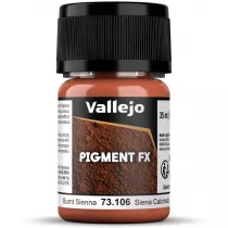 Vallejo: 73.106 - Pigment FX - Burnt Sienna 35ml