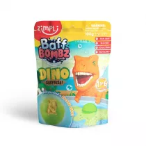 Zimpli Kids Kule do zabawy do kpieli dla dzieci Baff Bombz Dino Surprise, 3+