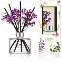 Cocodor Dyfuzor zapachowy z patyczkami i prawdziwymi kwiatami Garden Lavender PDI30407 120 ml