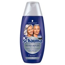 Schauma Silver Reflex Anti-Yellowness Shampoo szampon przeciw żółtym tonom do włosów siwych białych i blond 250 ml